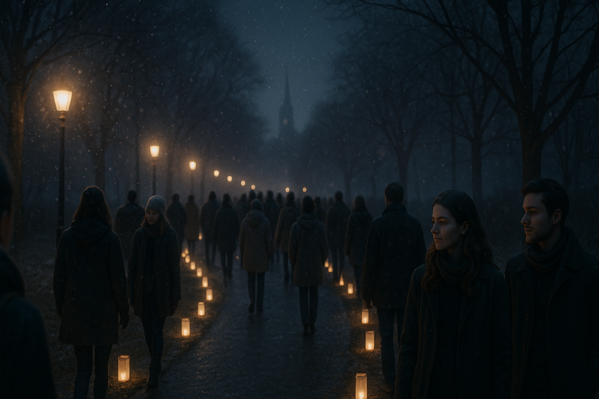 Candlelit Procession Night