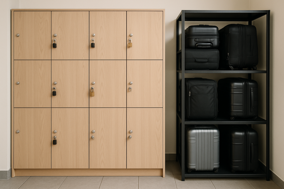 hostel Lockers LuggageStorage