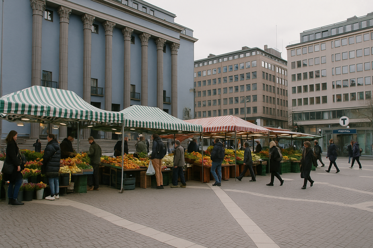 Stockholm — Hötorget & Blue Concert Hall
