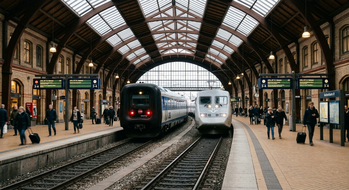 Copenhagen Central Station (København H), Denmark