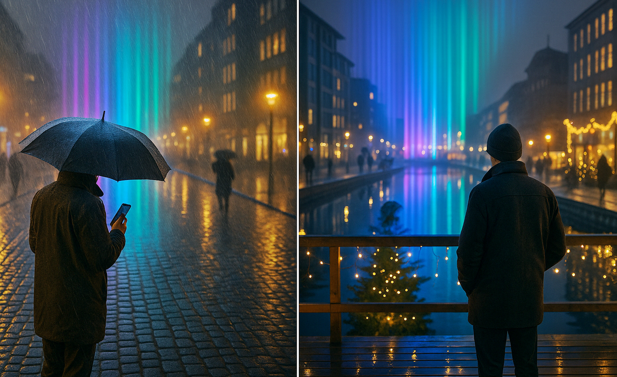 Comparison of two evenings