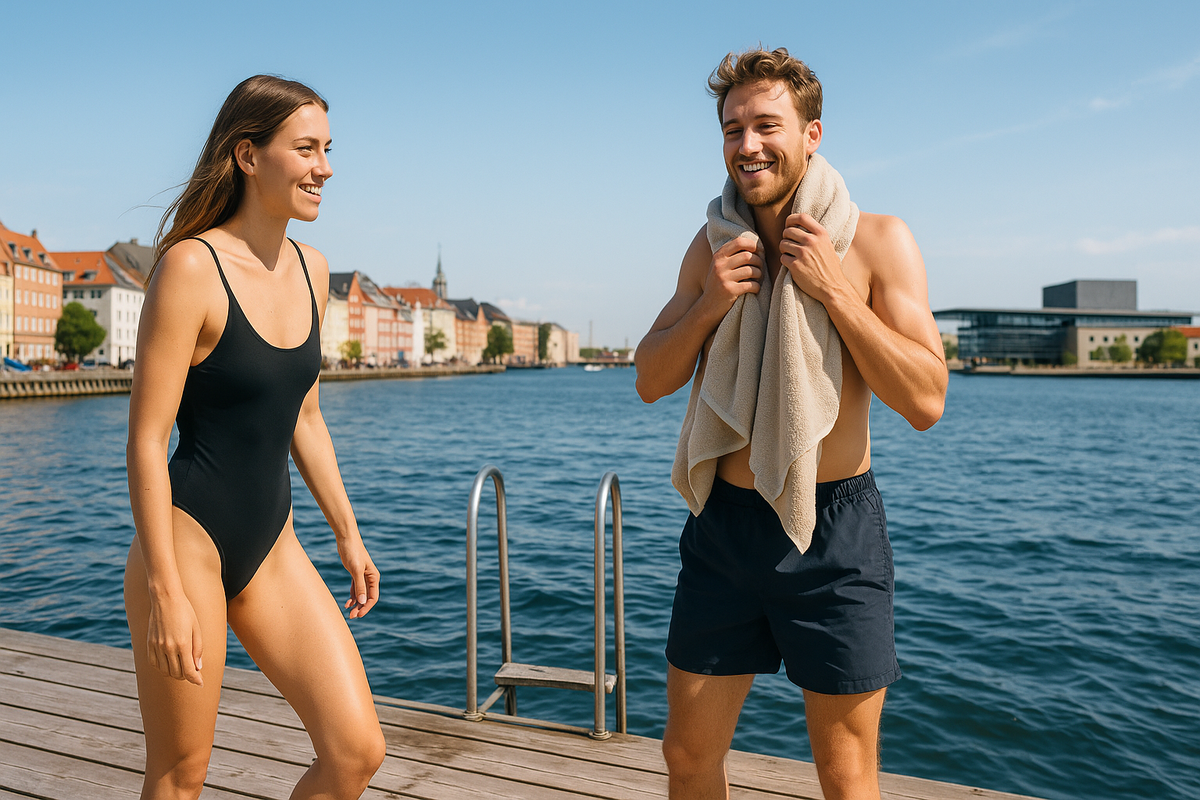 Summer day by the water