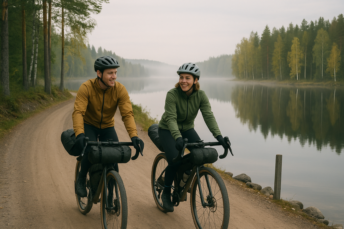 Bikepacking the Lake — Finnish Gravel Morning
