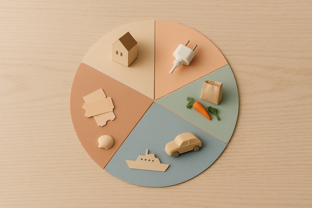 Budget Anatomy Still Life