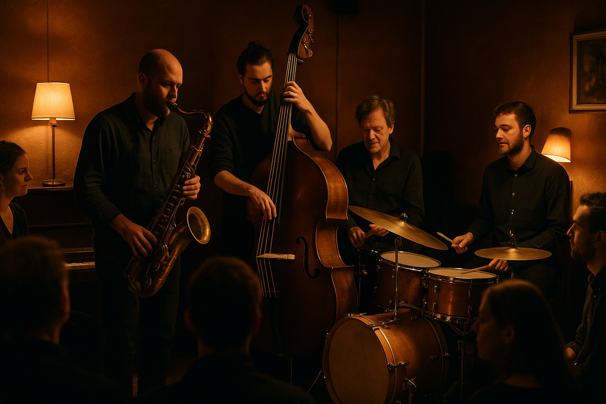 Cozy Jazz Club Performance