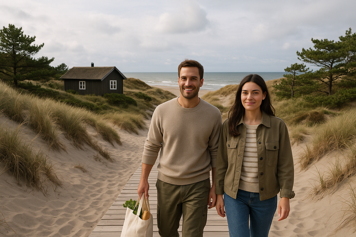 Denmark — Jutland Dunes Simple Sommerhus