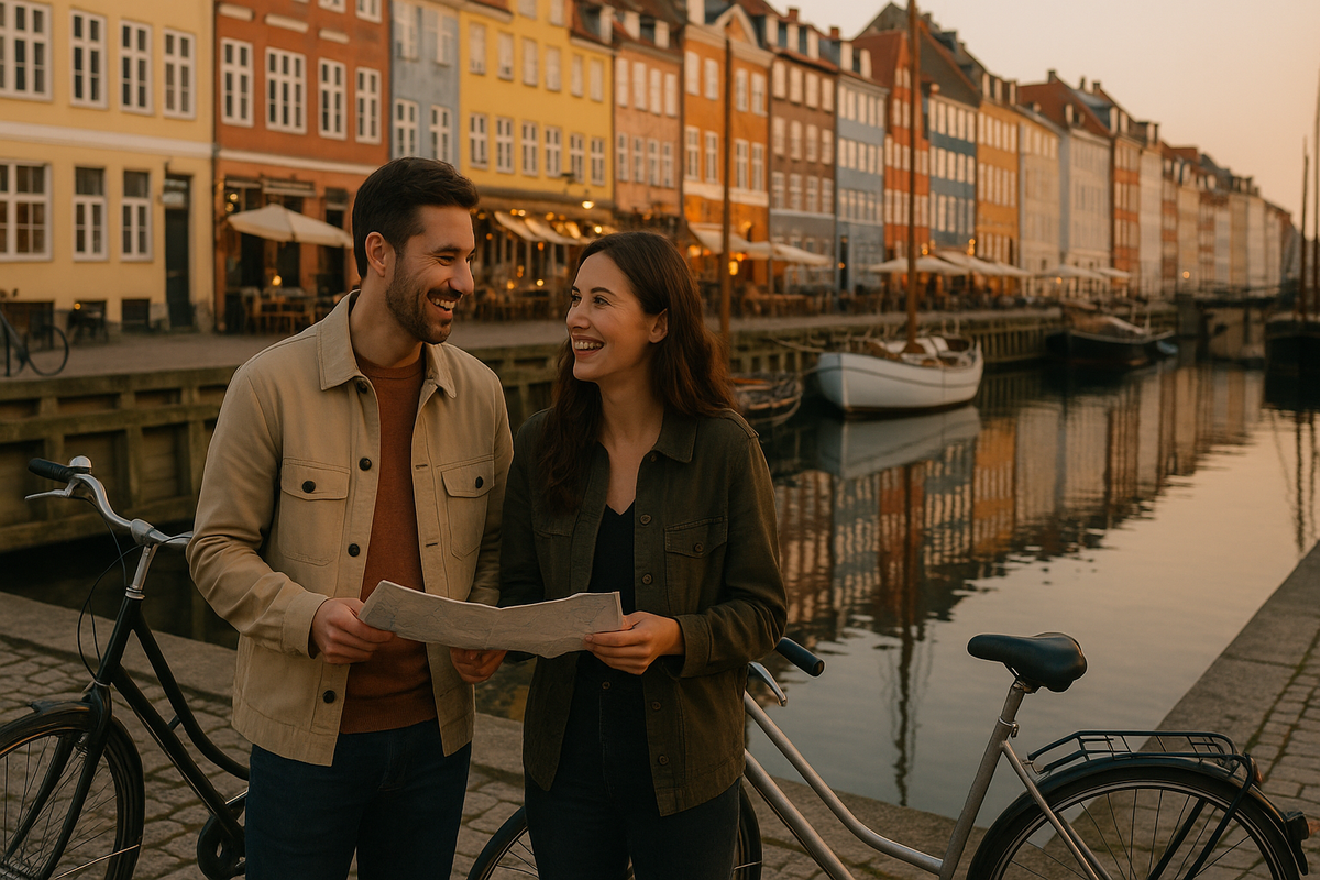 Golden Hour Canal Serenity