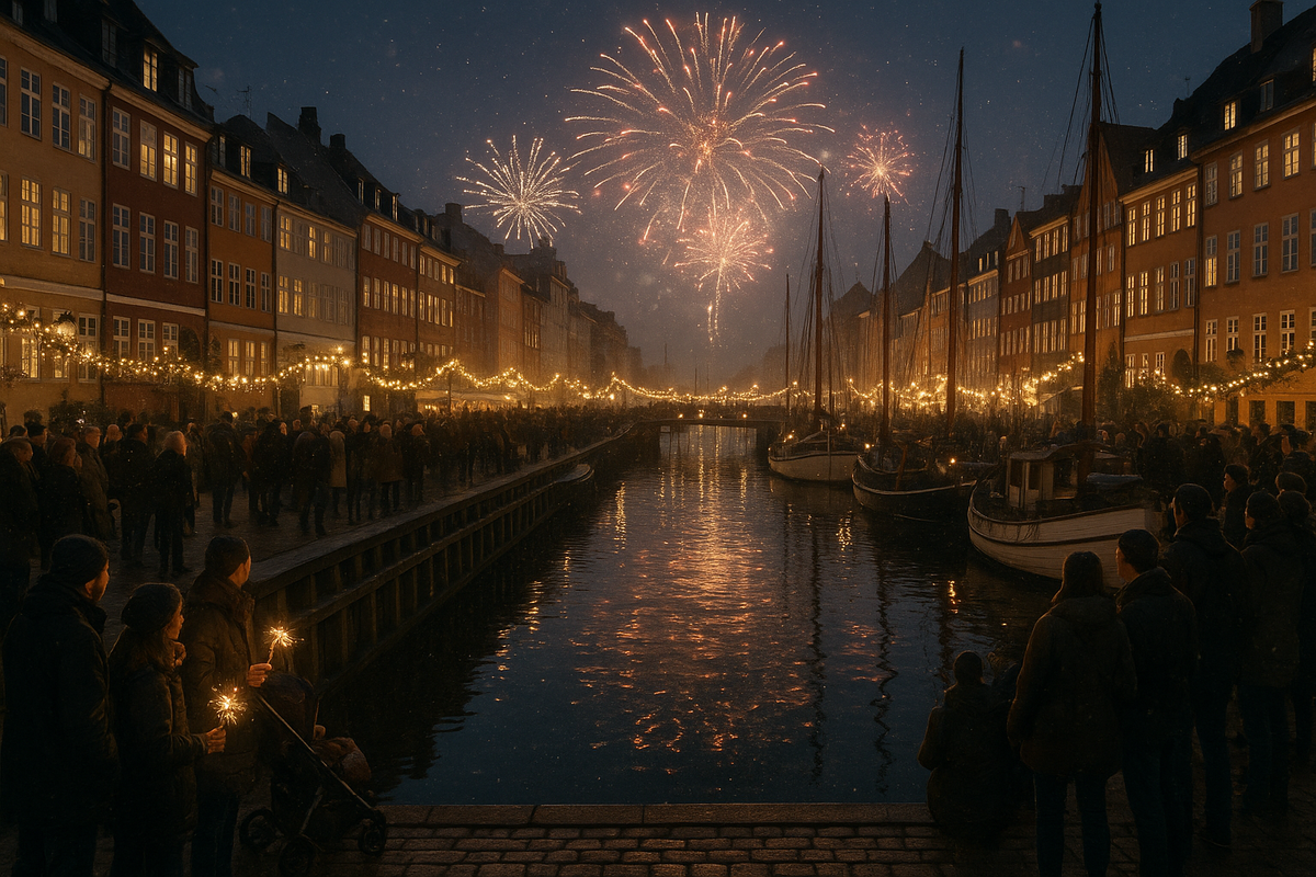 Sheltered Canal Fireworks