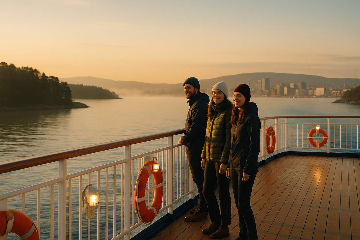 Oslofjord Dawn — Copenhagen–Oslo Ferry Arrival