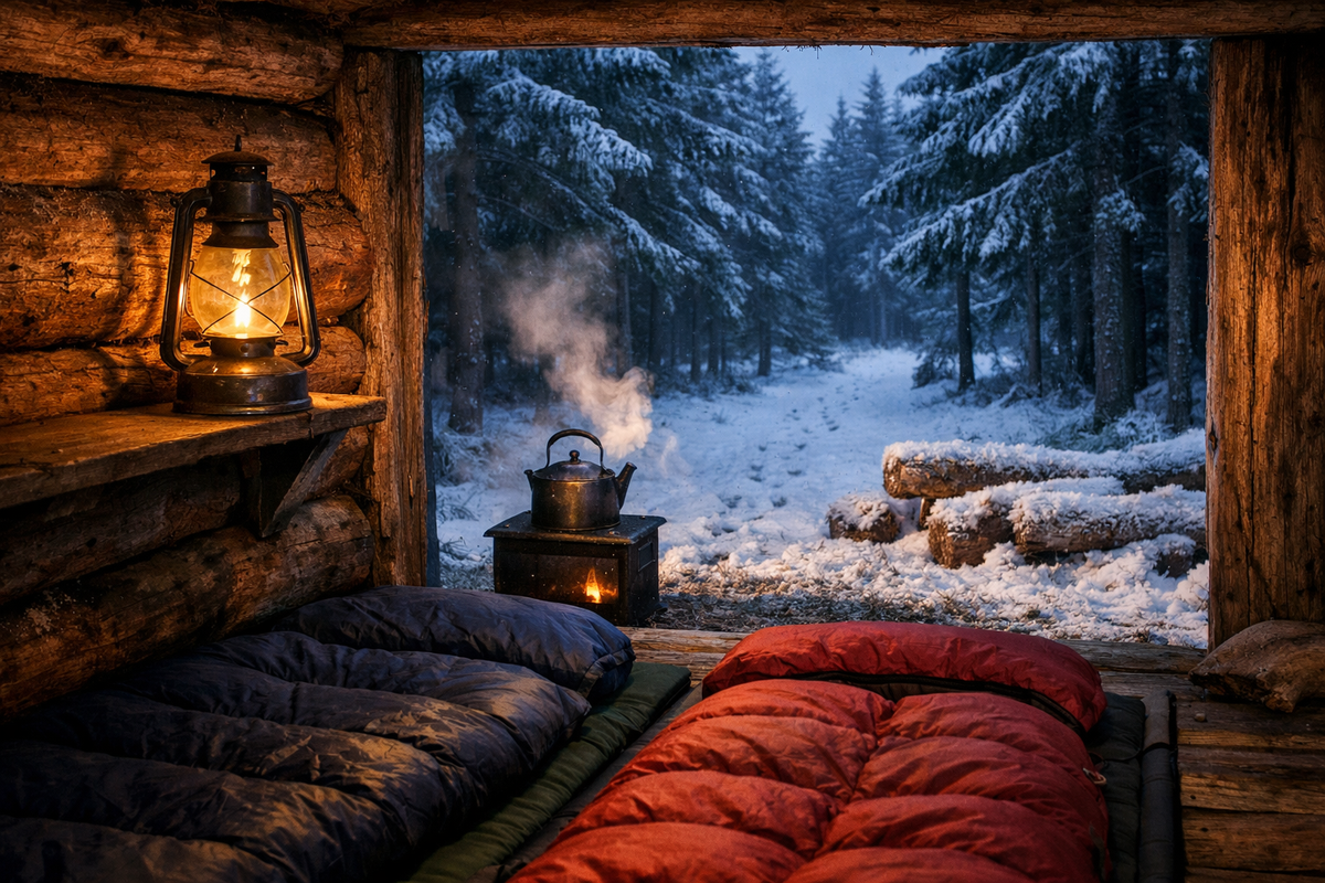 rold-skov-winter-shelter-interior-tea