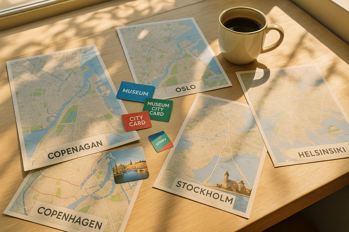 Cinematic Top-Down Travel Table