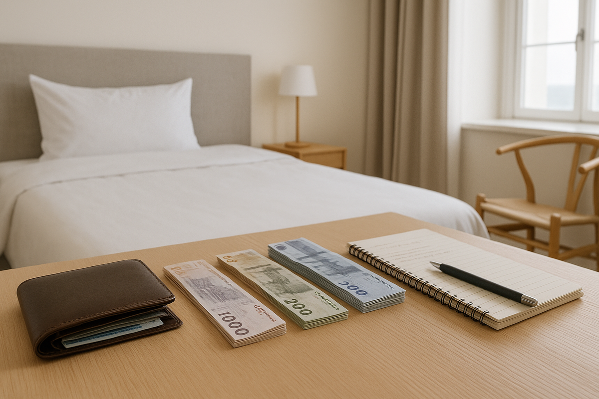 Planning hotel expenses