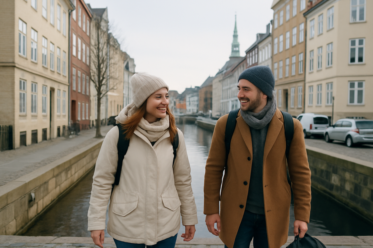Winter walk around Copenhagen