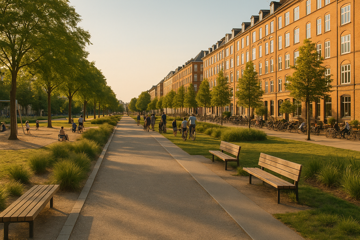 Copenhagen — Sønder Boulevard Green Spine