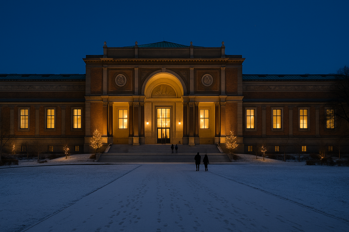 Cover Copenhagen Museum Winter Blue Hour