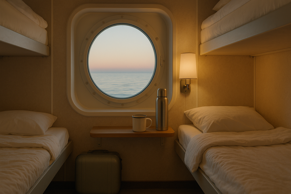 Cozy Dawn Ferry Cabin