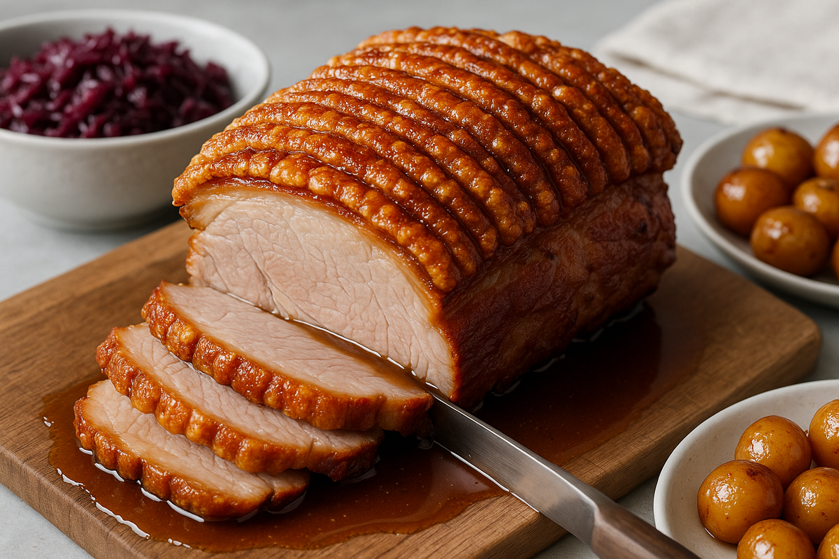 Dish Flaeskesteg Crispy Pork