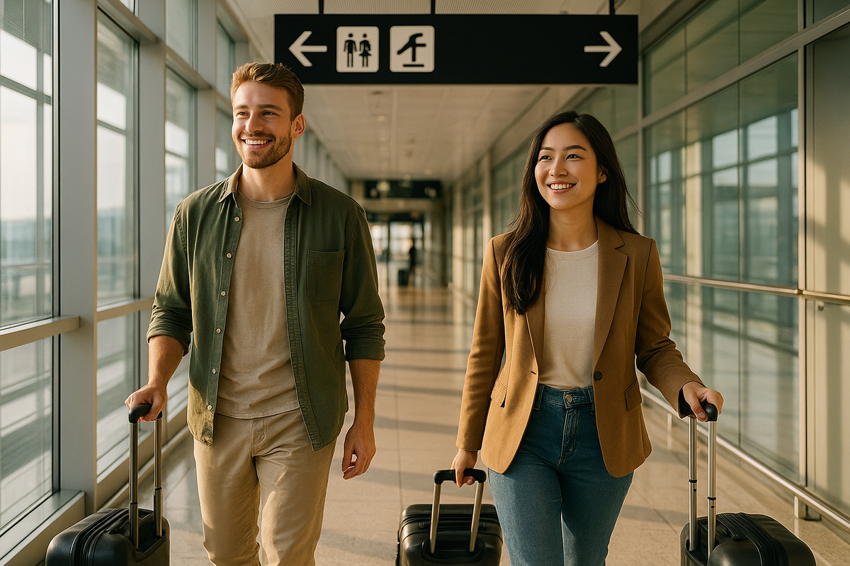 First Entry & Transit — Airside Corridor