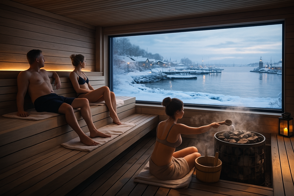 Scandinavian Sauna Serenity