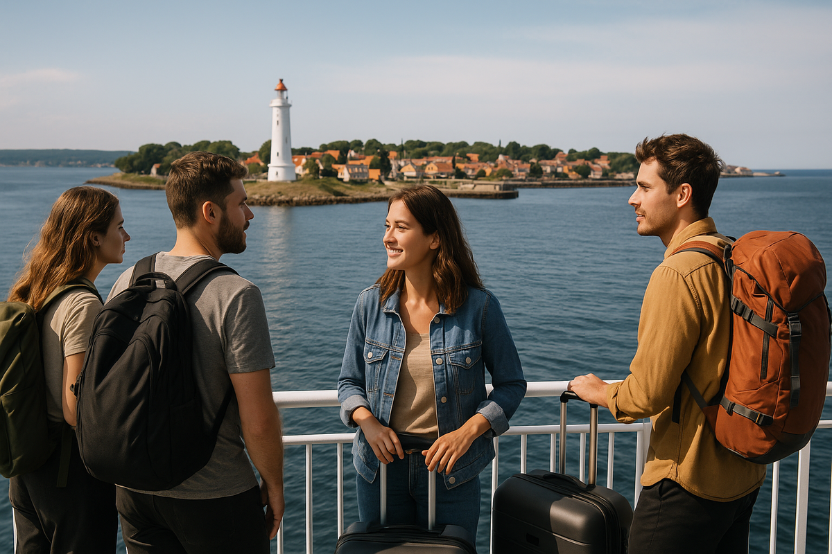 Ferry trip to Bornholm
