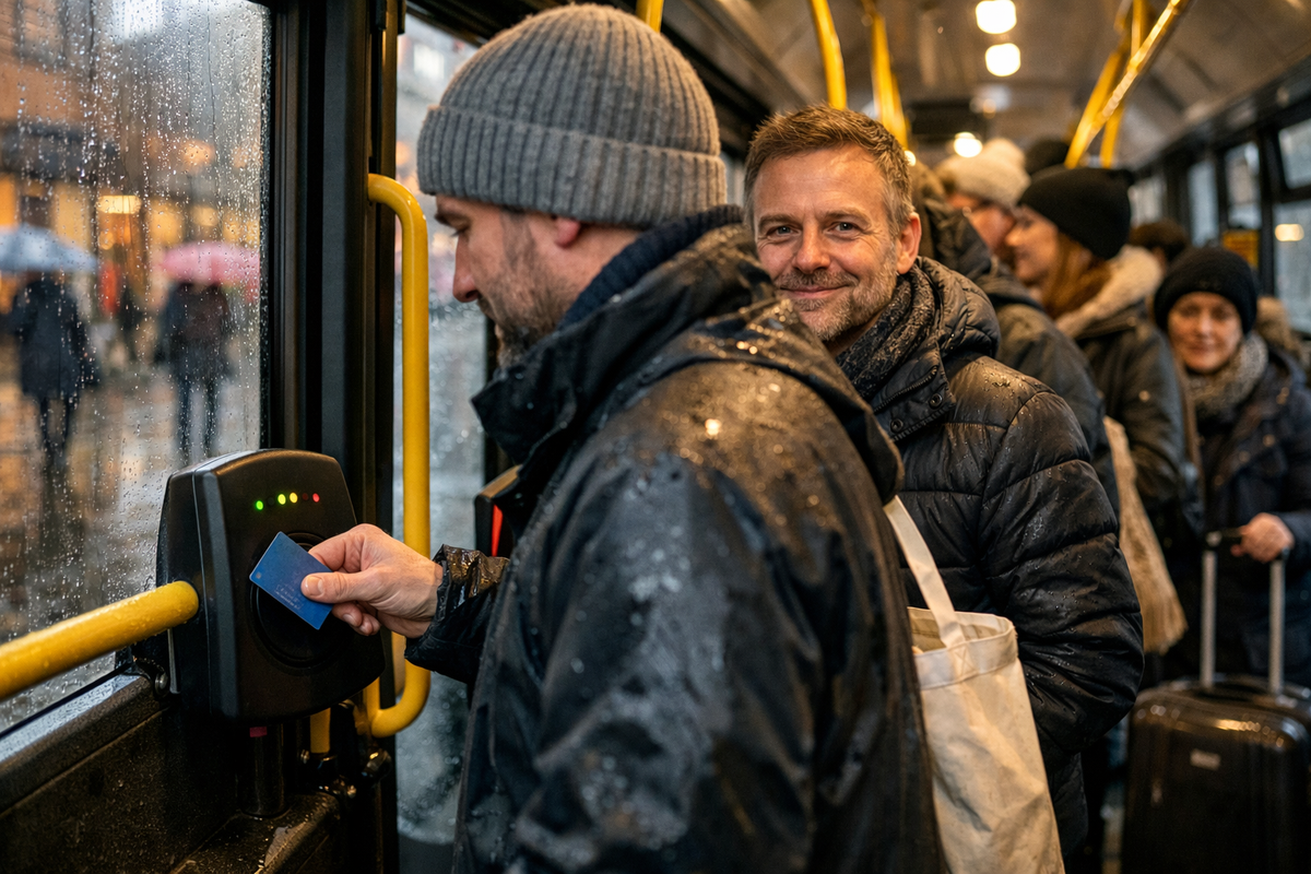 Fares — Real Ticket Purchase on Board