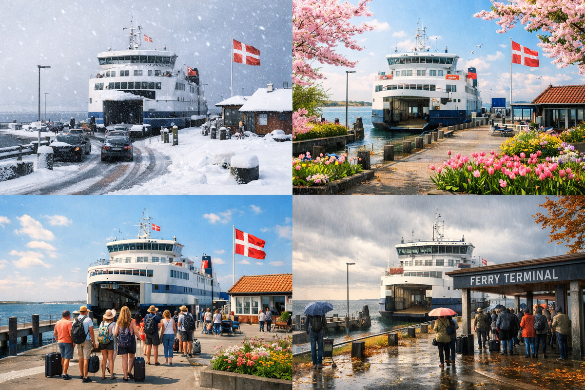 Denmark Ferry Terminals Seasons