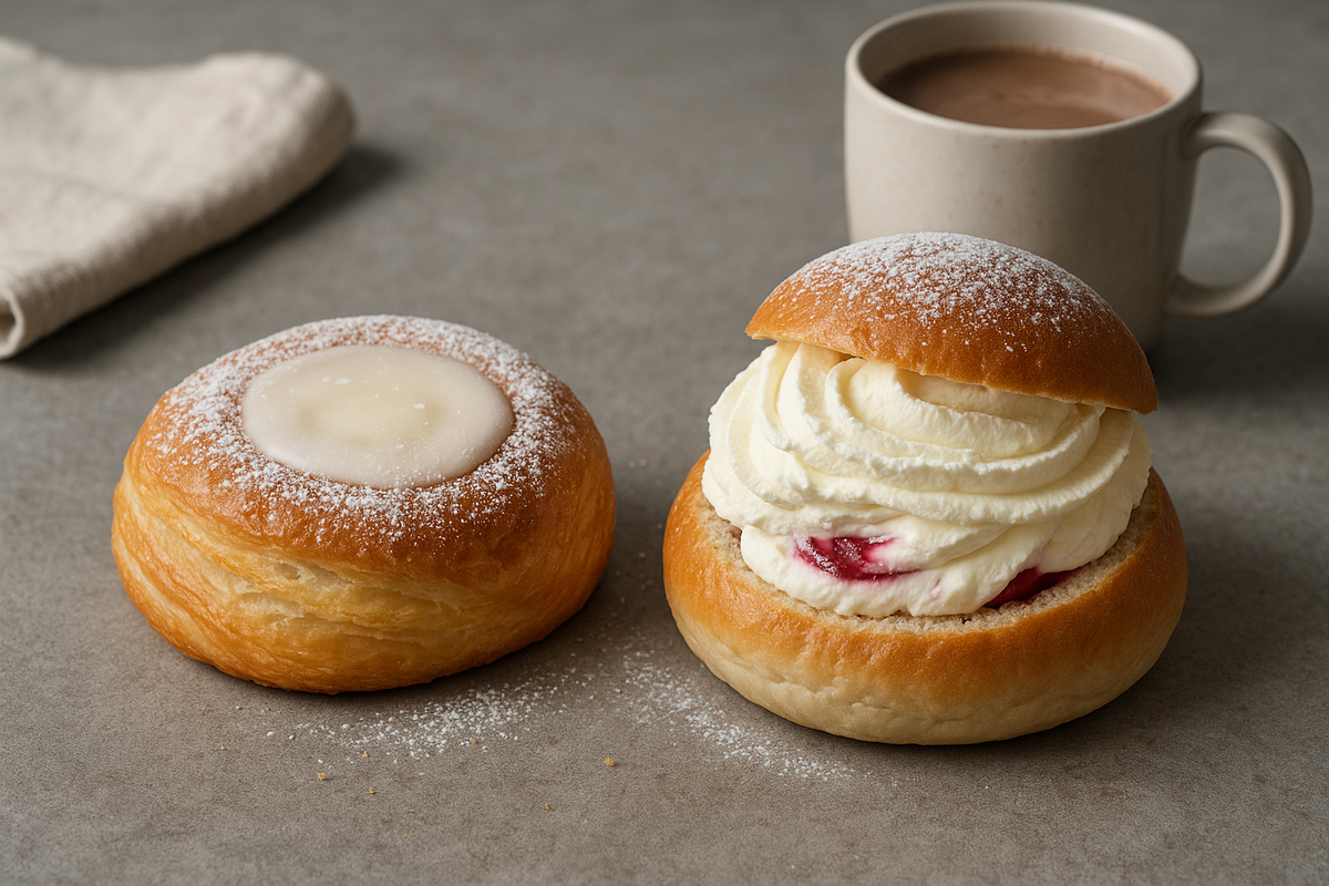 Fastelavnsboller Duo — Cream & Wienerbrød