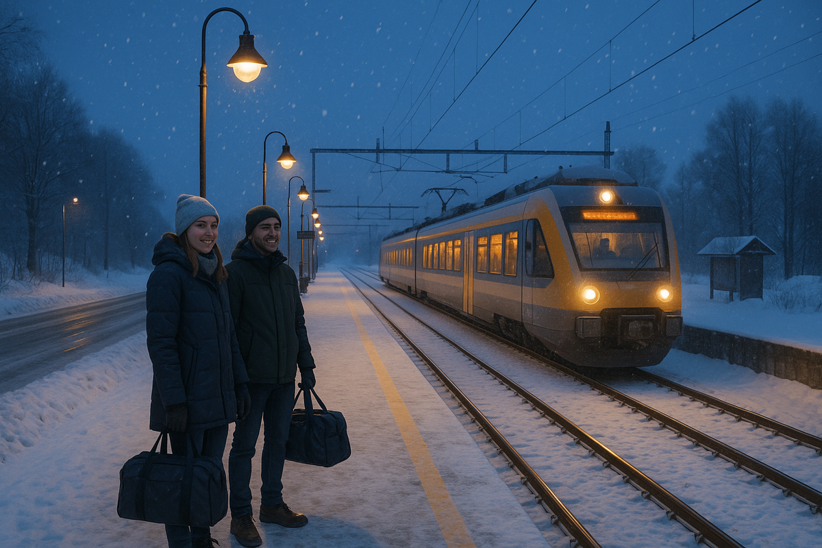 Nordic Winter Rail — Snow Day Confidence