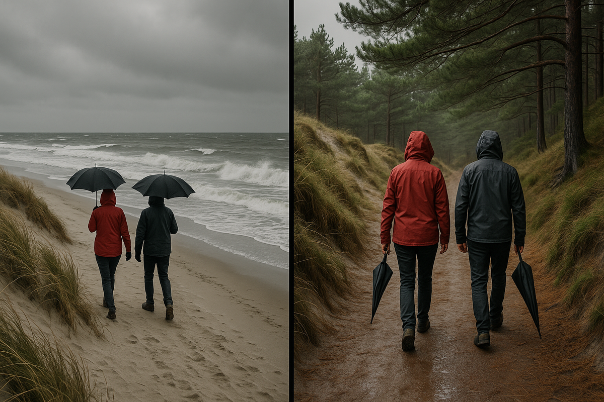 Storm And Shelter Diptych