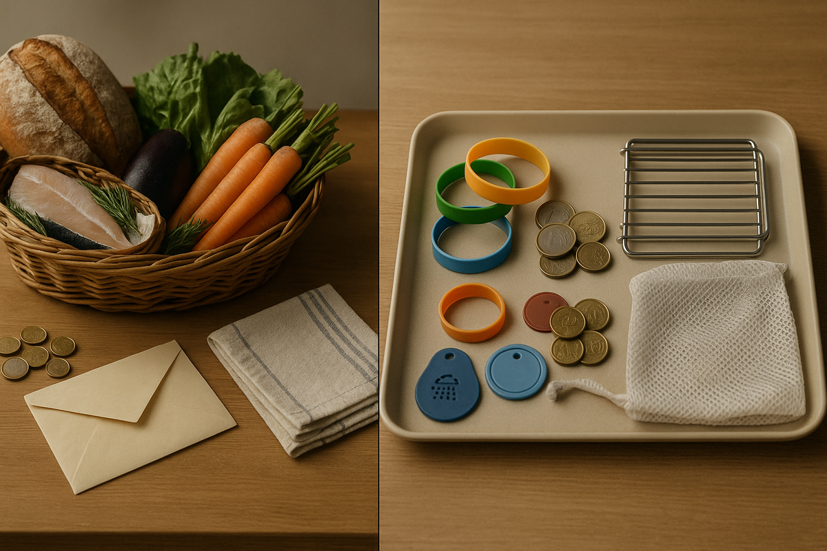 Week Budget Essentials Diptych