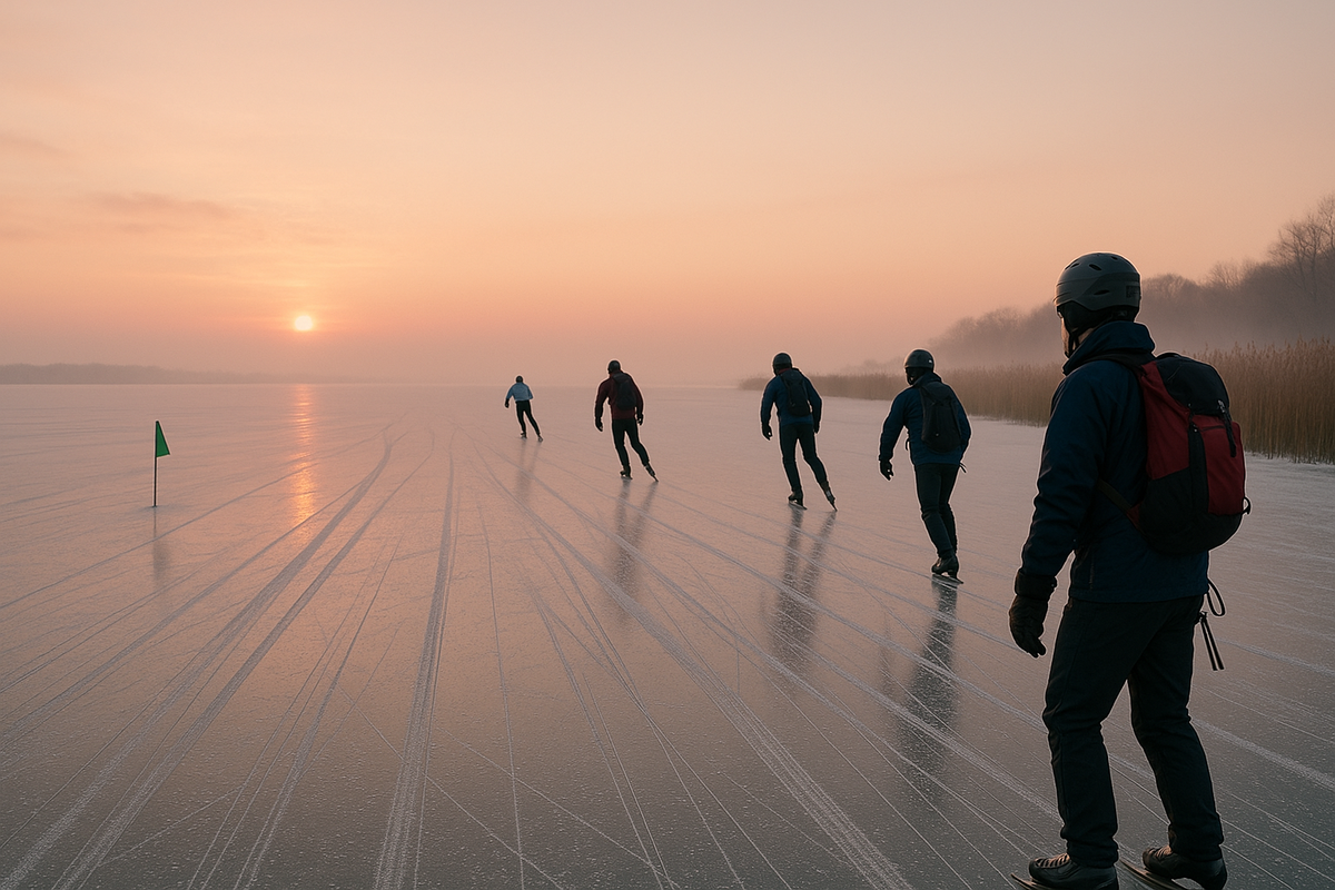 danish-lake-natural-ice-sunrise