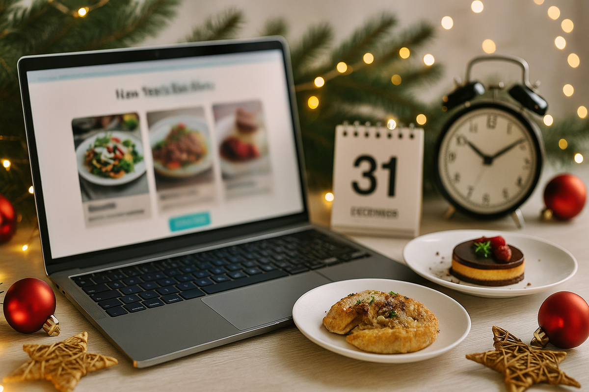 Order food online for New Year_s