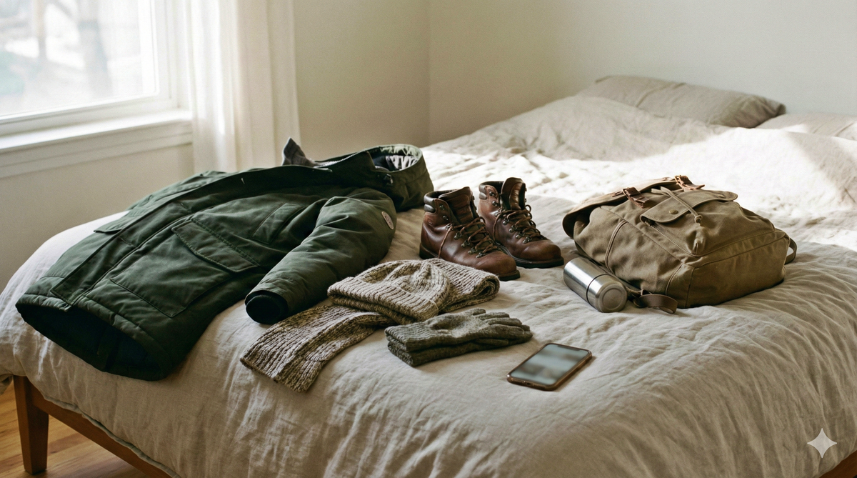 Packing for a winter trip