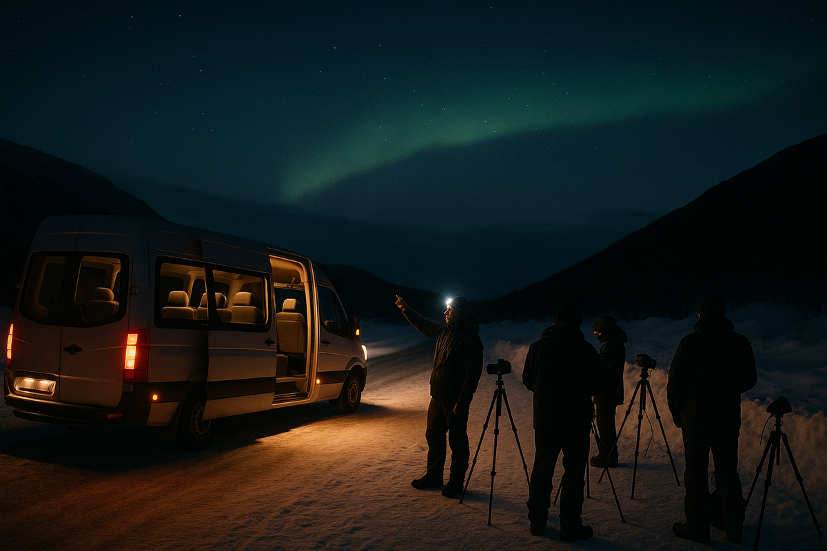 Chasing the Lights Warm Van, Cold Road