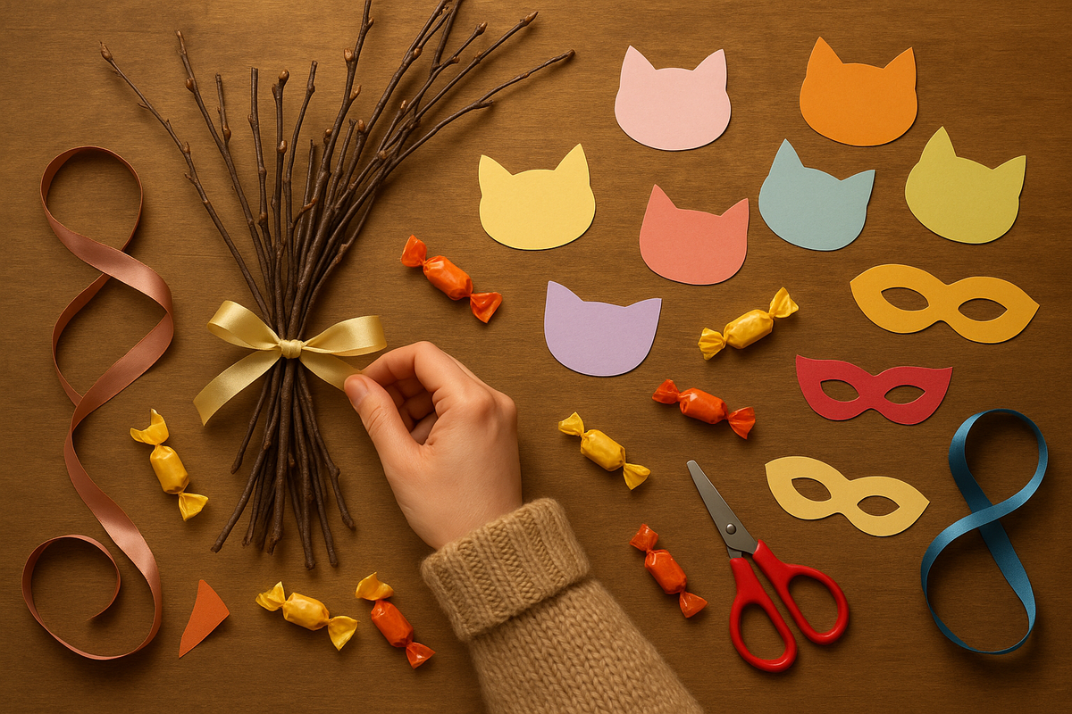 Fastelavnsris Workshop — Birch & Ribbons