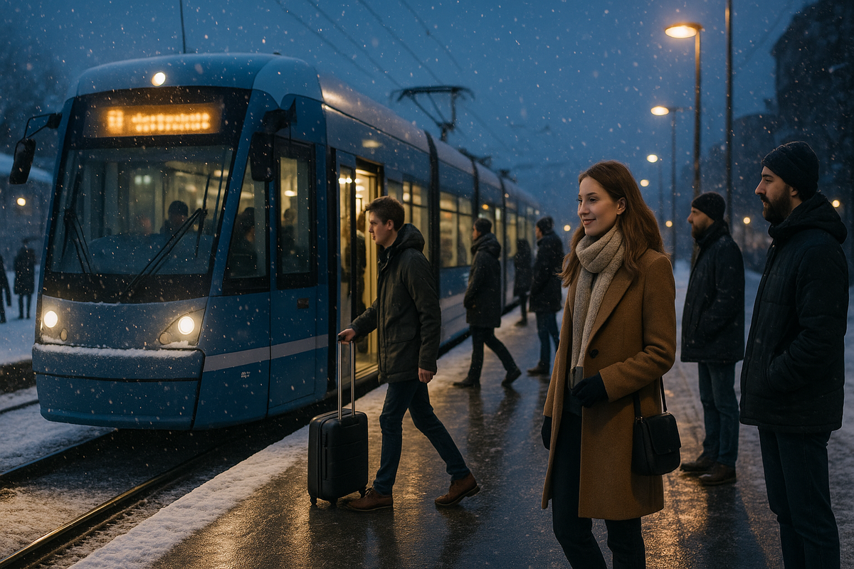 Winter Public Transport Flow
