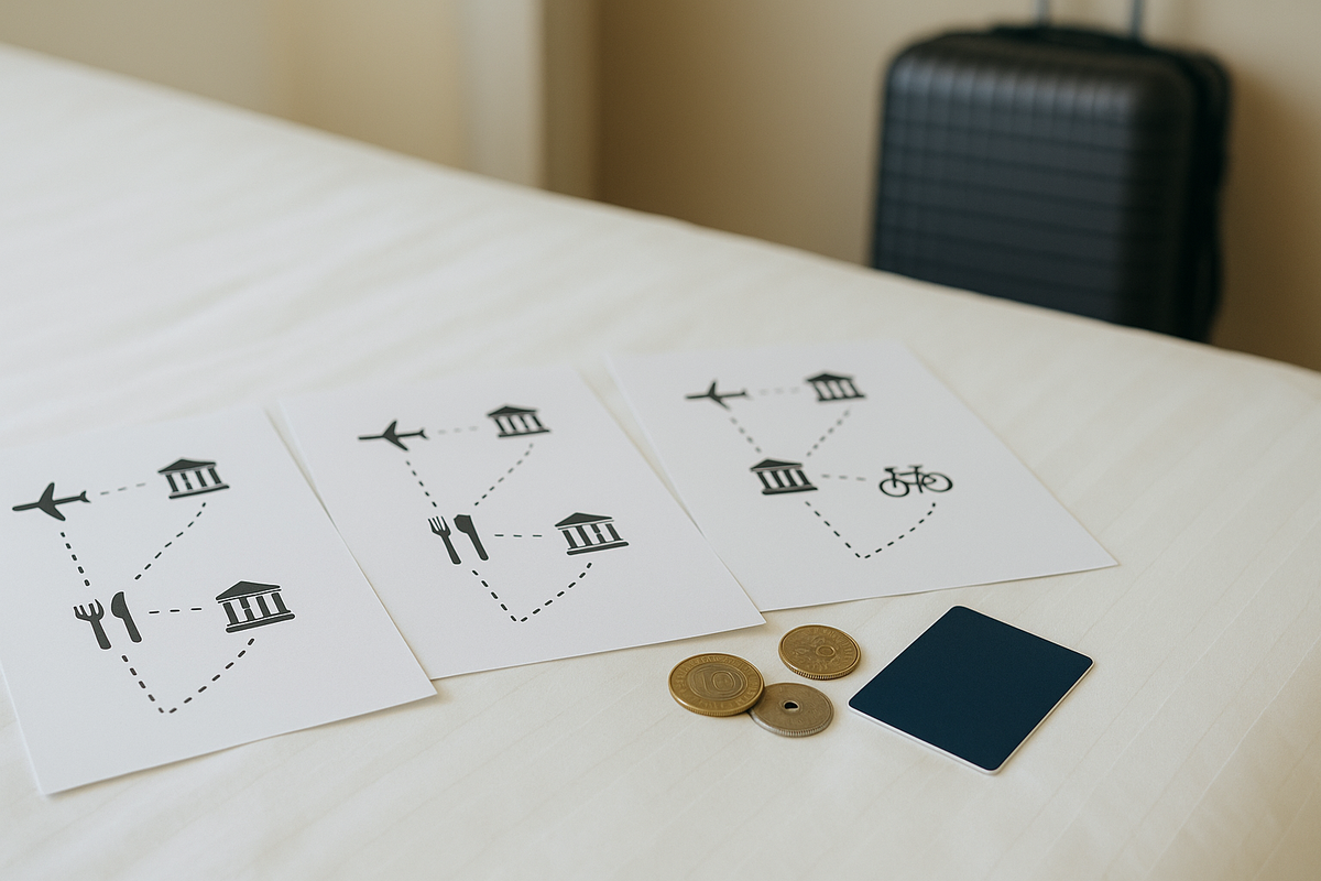 Choosing a travel route