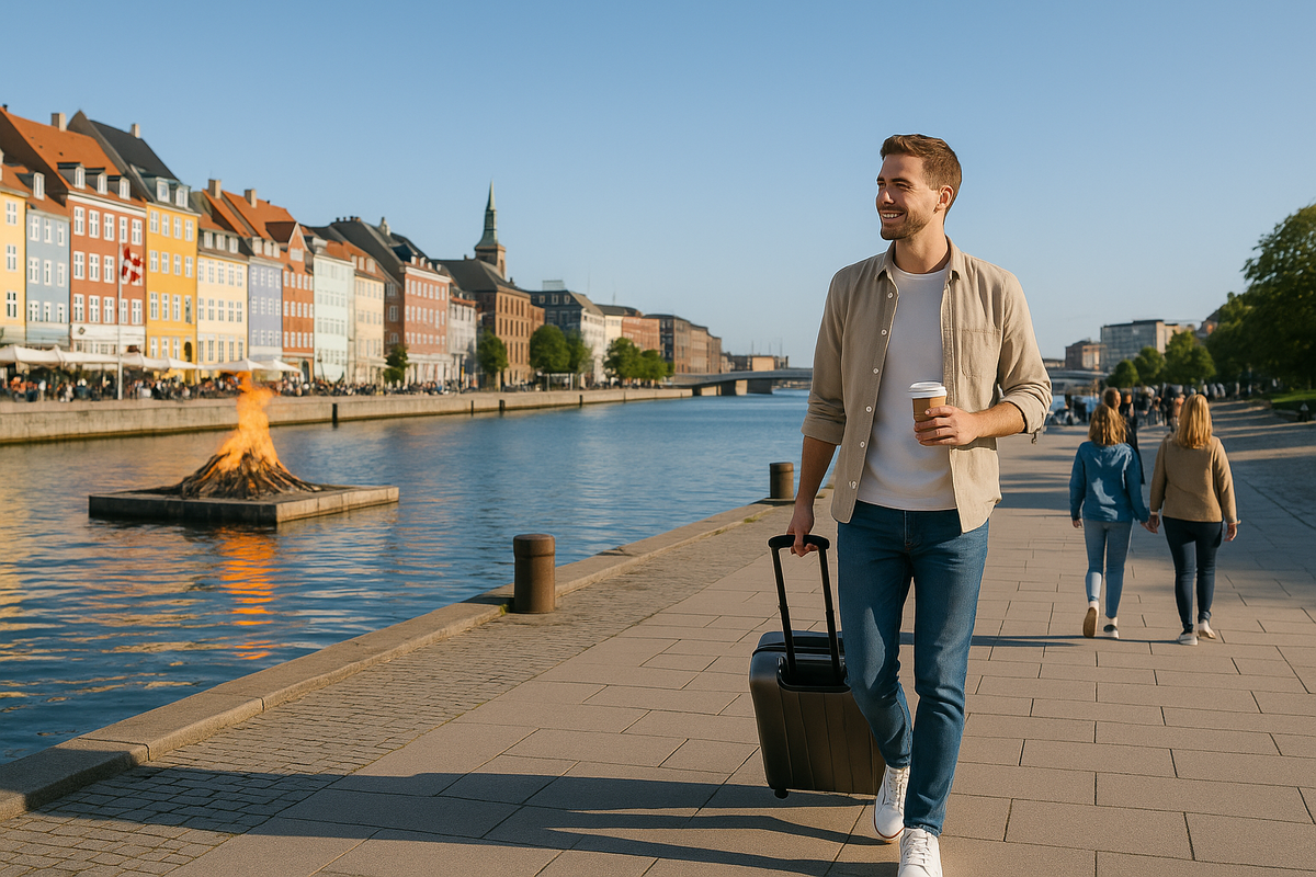 Sankt Hans morning in Copenhagen