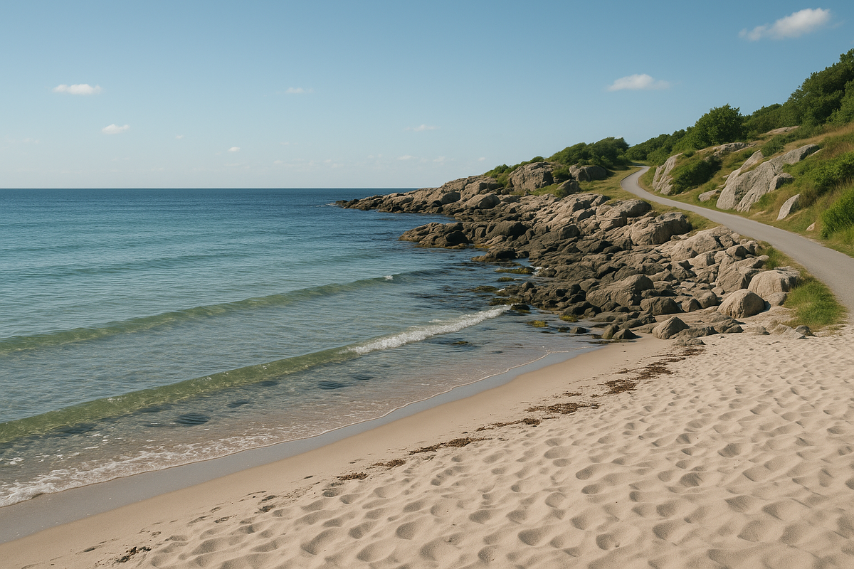 Bornholm White Sands and Cliffs