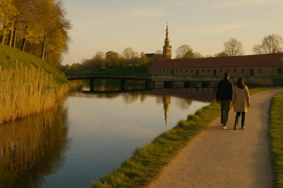 Copenhagen — Christianshavn Ramparts Path