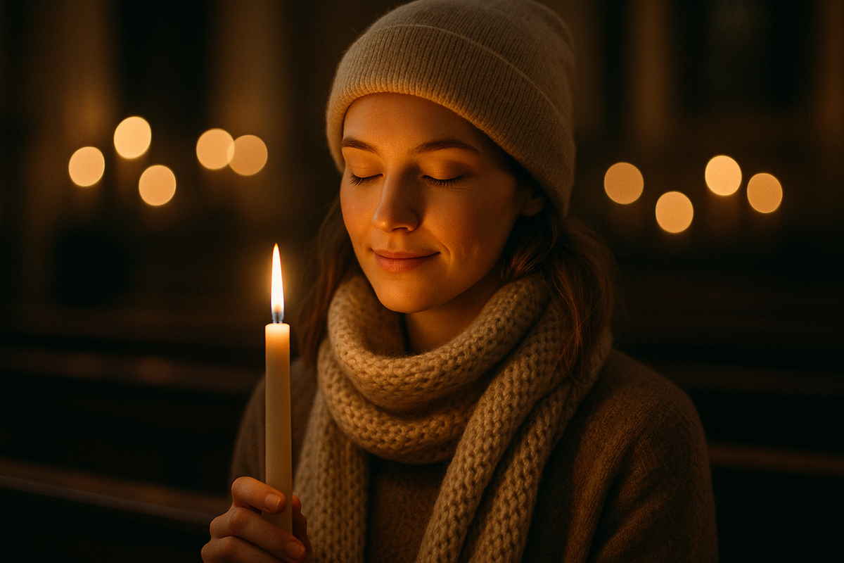 Nordic Candlelight Portrait