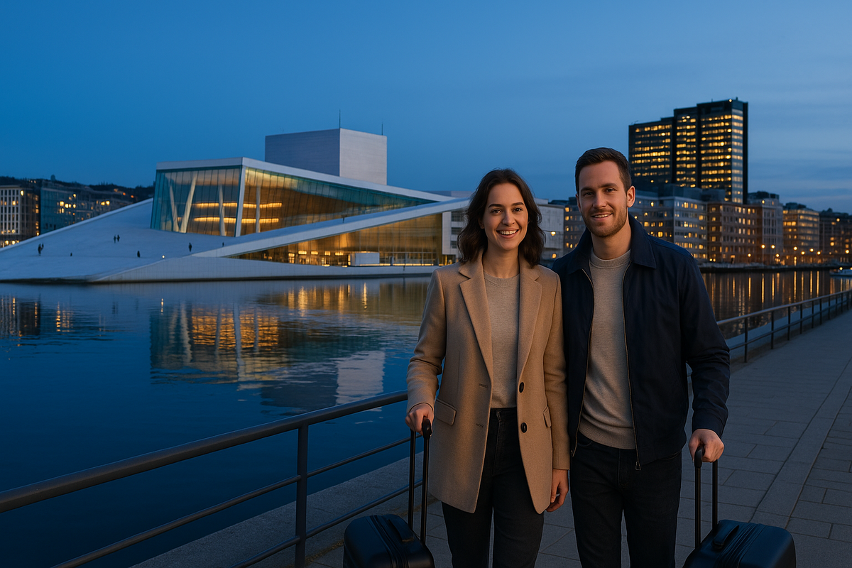Overnight to Oslo — Waterfront Arrival