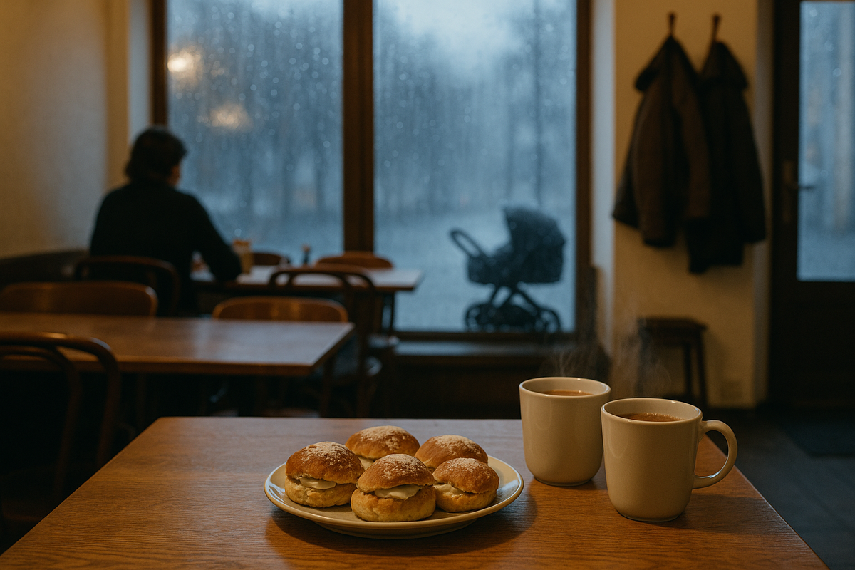 Warm‑Up Break — Cocoa After the Square