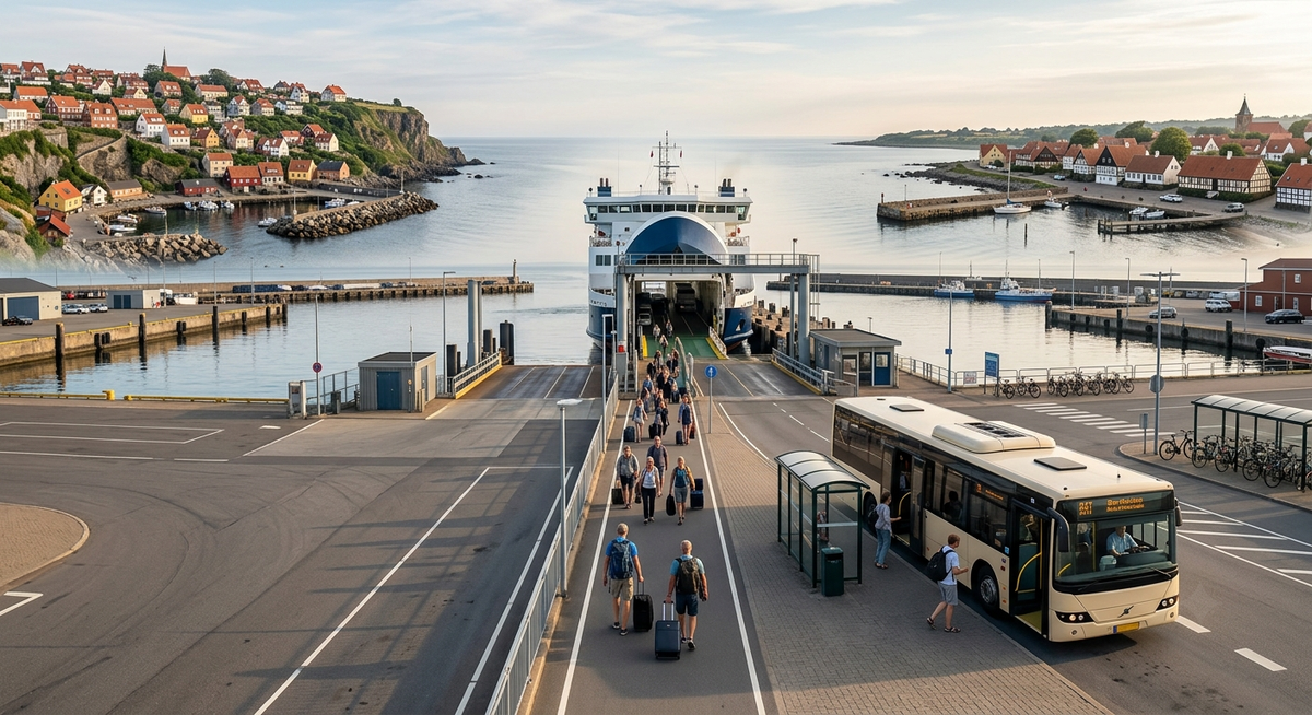 Bornholm without a car - transport logic & travel flow