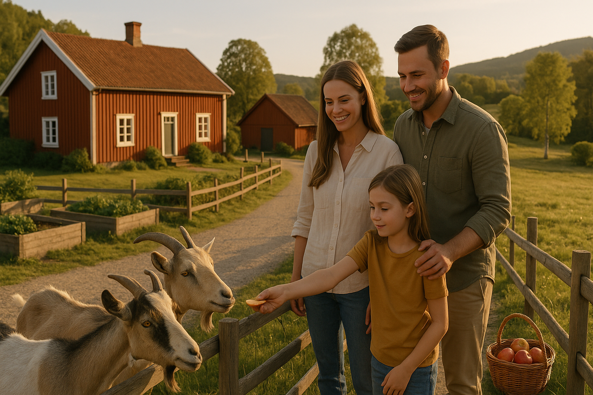 Nordic Farm Stay with Animals