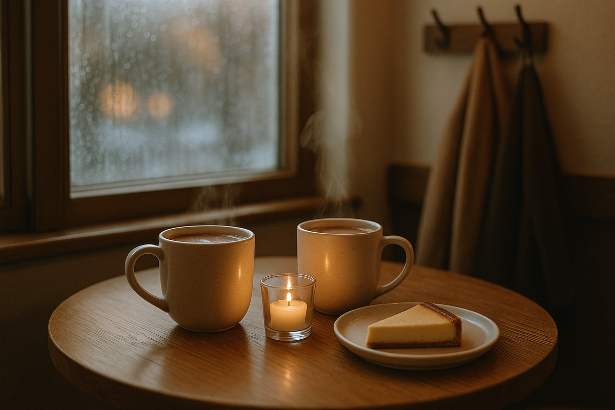 Scandinavian Café Warmth