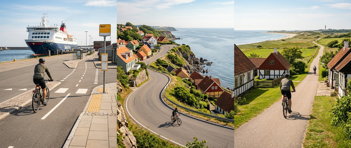 Bornholm cycling routes