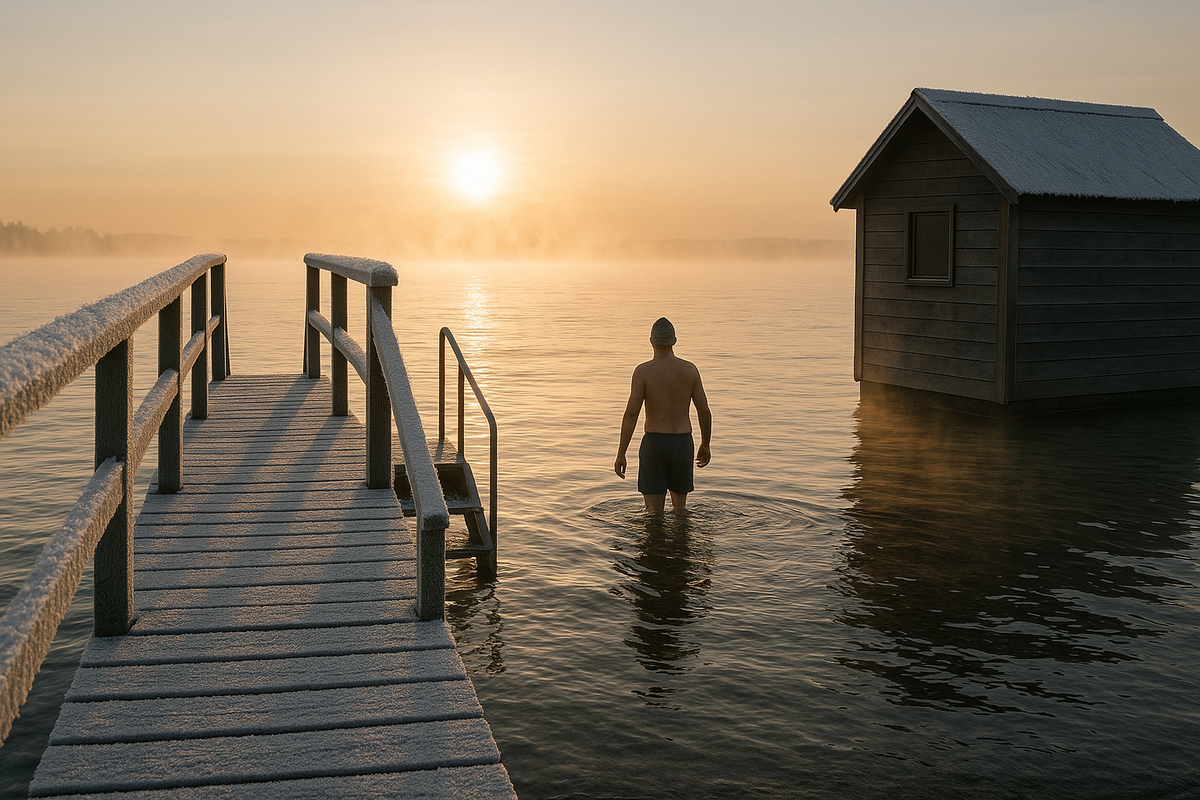 winter-bathing-pier-sunrise-steam