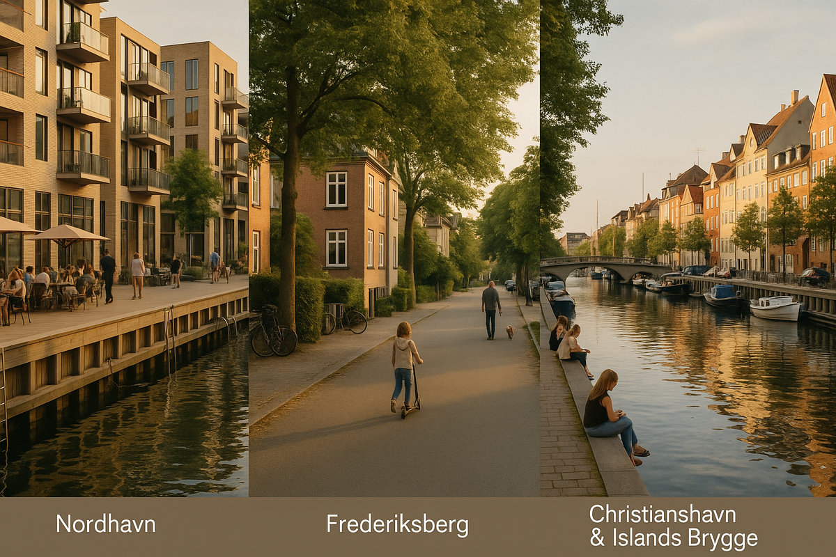 Nordhavn_Frederiksberg_Christianshavn & Islands Brygge