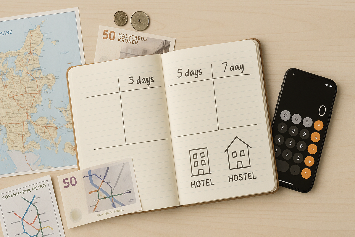 calculation of expenses and trip duration